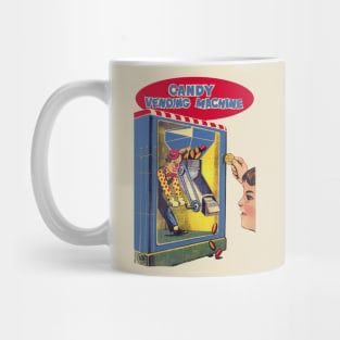 1930 Vintage Candy Vending Machine Mug